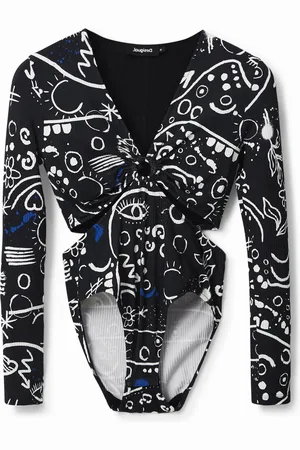 Desigual Body cut- - BLACK - L