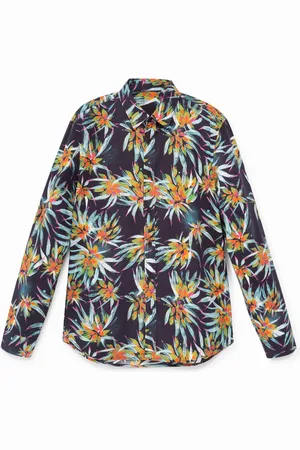 Desigual Camisa estampado floral tropical - - L