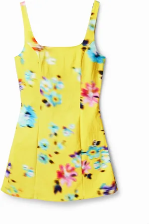 Desigual Vestido corto tirantes desenfocado - - XL