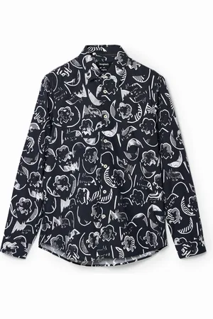 Desigual Camisa popelín arty - - L