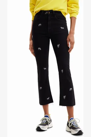 Desigual Vaqueros Flare cropped - - 34