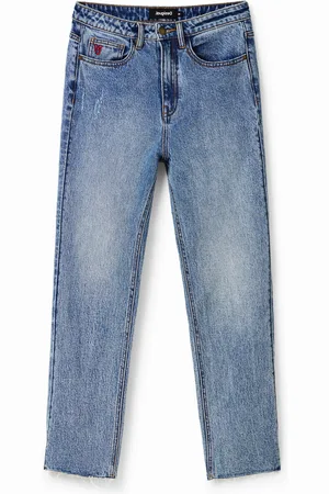 Desigual Vaqueros Straight cropped - - 34