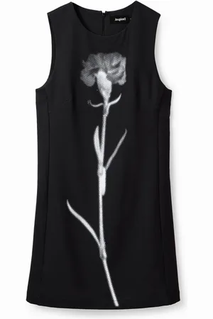 Desigual Vestido pichi flor - - M