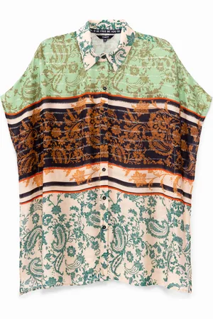 Desigual Camisa boho floral - - M