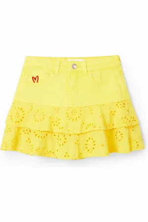 Desigual Minifalda bordado suizo - - 11/12