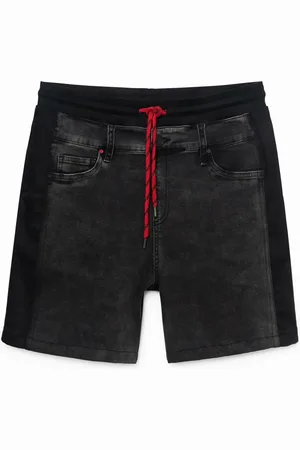 Desigual Pantalón corto felpa vaquero - - 28