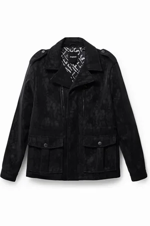 Desigual Chaqueta recta bolsillos - - S