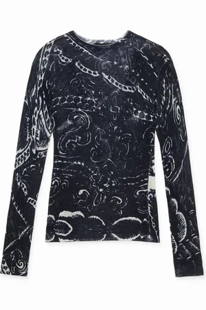 Desigual Camiseta manga larga arty - - S