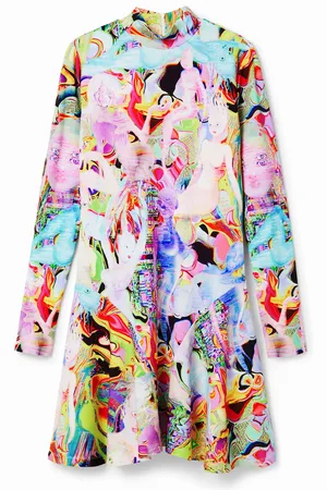 Desigual Vestido skater corto María Escoté - - L