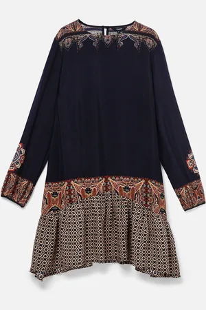 Desigual Vestido corto boho - - L