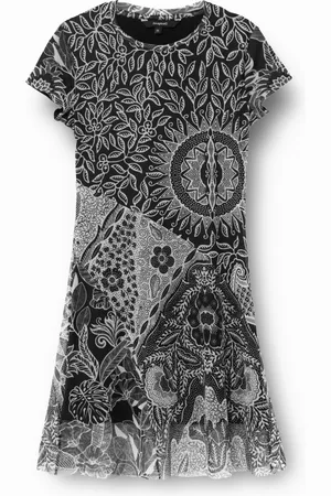 Desigual Vestido multicapas étnico - - L