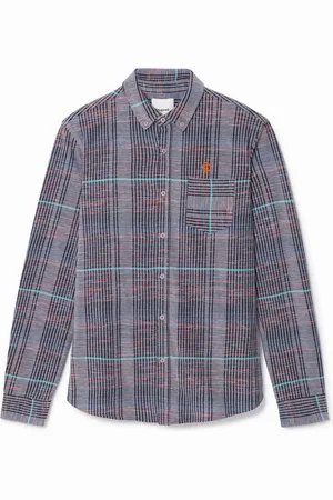 Desigual Camisa rayas punto grueso - - M