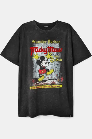 Desigual Camiseta oversize Mickey Mouse - - M