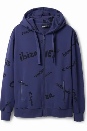 Desigual Sudadera capucha cremallera - - M