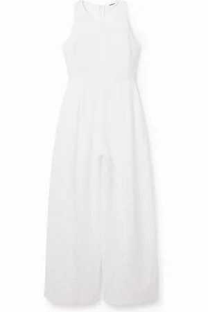 Desigual Mono largo bordado encaje - - L