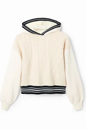 Desigual Sudadera híbrida crochet - - M