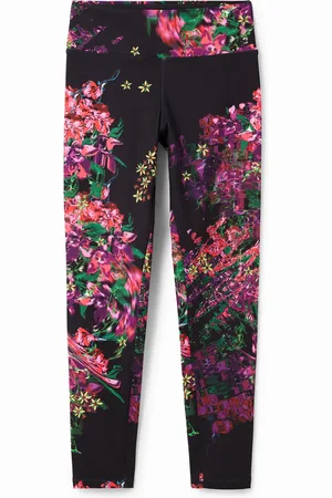 Desigual Leggings sport flores - - XL