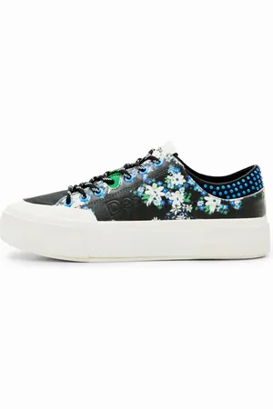 Desigual Sneakers plataforma flores - - 38