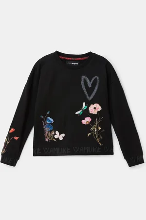 Desigual Sudadera felpa flores - - 11/12
