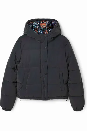 Desigual Cazadora corta padded tornasolada - - L
