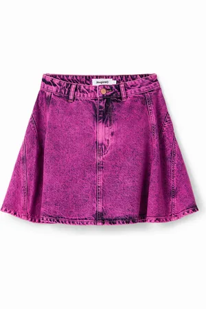 Desigual Minifalda skater acid wash Maitrepierre - - S