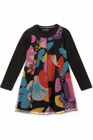 Desigual Vestido tul estampado - - 11/12