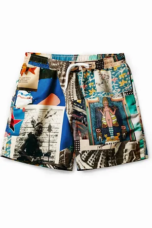 Desigual Bañador corto estampado - - S