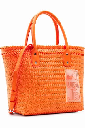 Desigual Bolso shopper mediano trenzado - - U