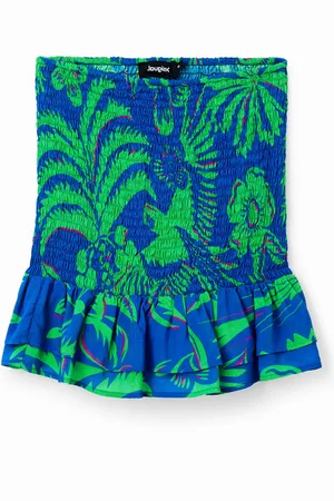 Desigual Minifalda slim tropical - - L
