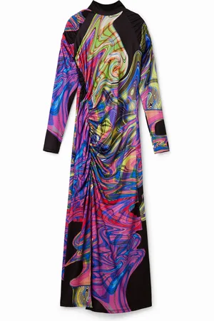 Desigual Vestido slim midi María Escoté - - L