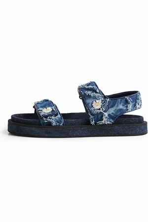 Desigual Sandalia denim con velcro - - 37