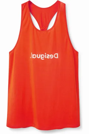 Desigual Camiseta sin mangas básica - - L