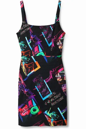 Desigual Vestido corto streetstyle - - L