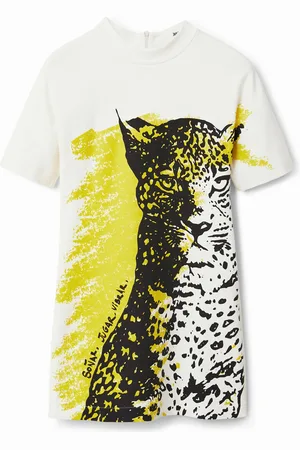 Desigual Vestido corto felino - - L