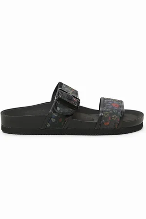 Desigual Sandalias tiras estampadas con hebilla - - 36