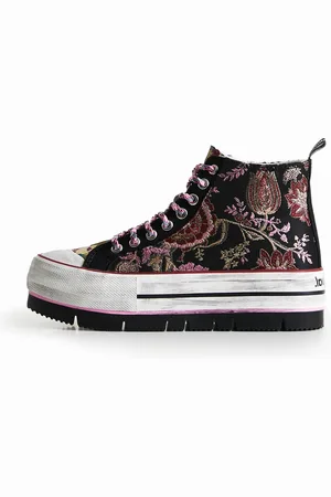 Desigual Sneakers altas plataforma patch oriental - - 36