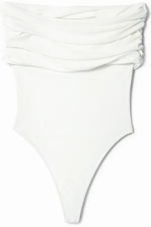 Desigual Body escote drapeado Nathy Peluso - - L