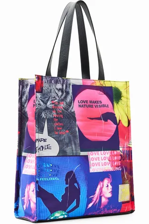 Desigual Bolso shopper grande collage - - U