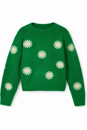 Desigual Jersey flores bordadas - - 11/12
