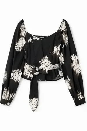 Desigual Blusa corsé floral - - L
