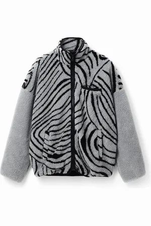 Desigual Chaqueta polar cuello alto - - L