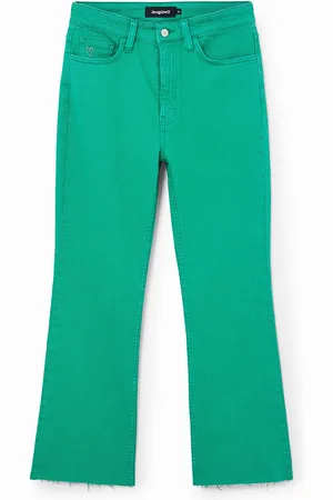 Desigual Pantalón tobillero acampanado - - 34