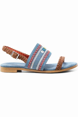 Desigual Sandalias vaqueras bordadas - - 36
