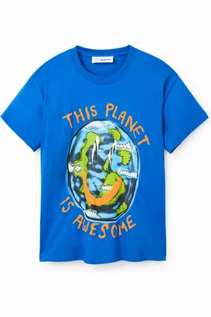 Desigual Camiseta oversize Planet - - 11/12