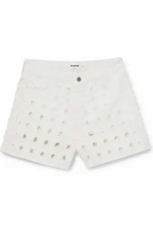 Desigual Pantalón short troquelado - - 34