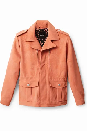 Desigual Chaqueta recta bolsillos - - L
