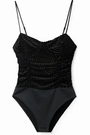 Desigual Body tirantes devoré terciopelo - - M