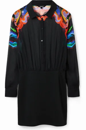Desigual Vestido corto combinado M. Christian Lacroix - - L