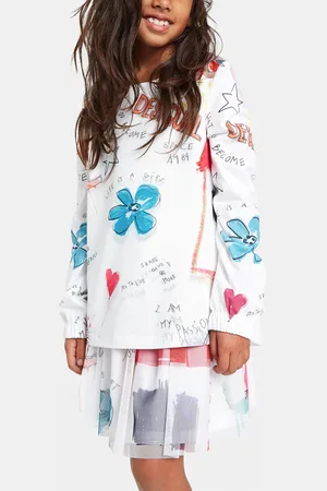 Desigual Camiseta algodón efecto 3D - - 11/12