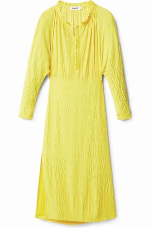 Desigual Vestido midi textura - - L